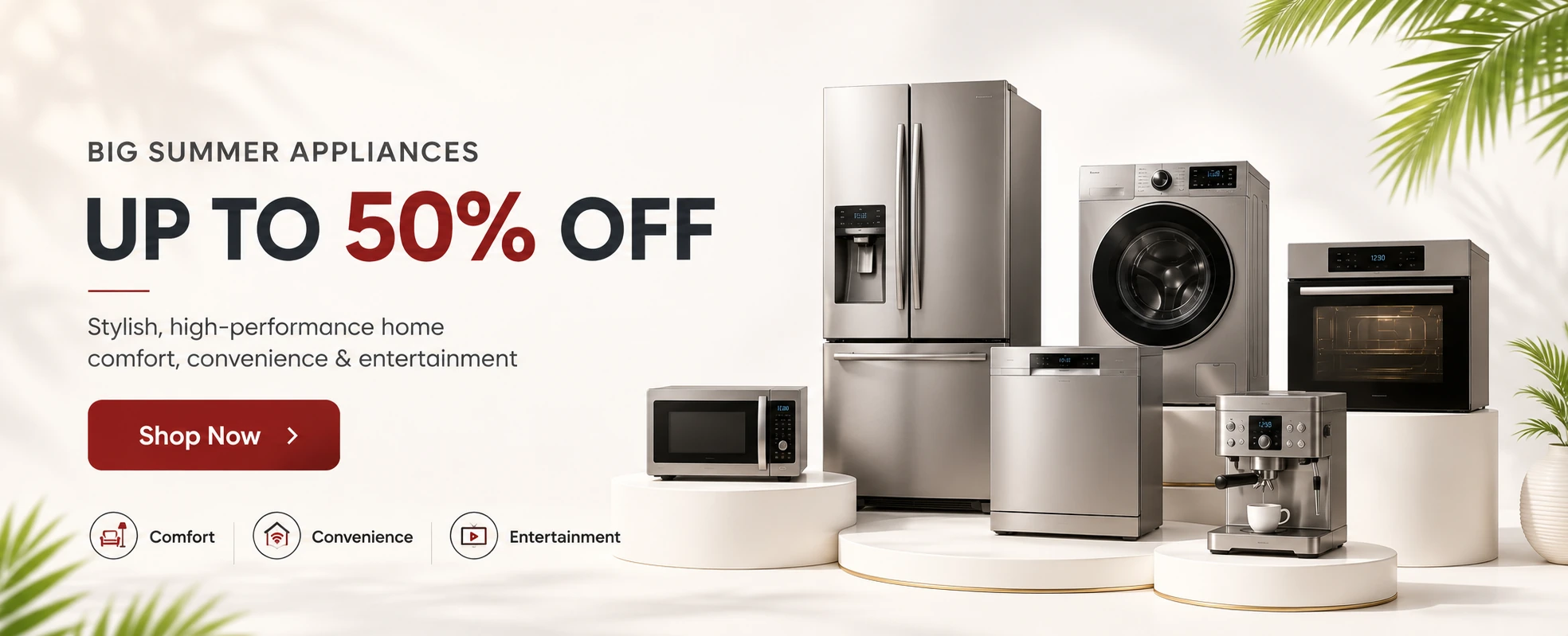Summer mega sale on electronics and appliances