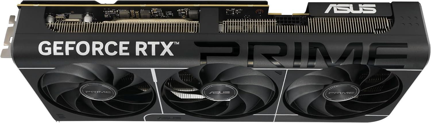 ASUS The SFF-Ready Prime GeForce RTX™ 5080 OC Edition 16GB GDDR7 Graphics Card (PCIe® 5.0, 16GB GDDR7, HDMI®/DP 2.1, 2.5-Slot, Axial-tech Fans, Vapor Chamber, Dual BIOS) - Image 5