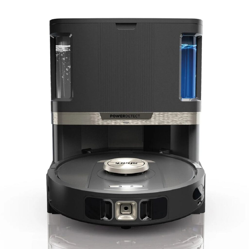 SHARK RV2800YEUK PowerDetect NeverTouch 2-in-1 Robot Vacuum Cleaner - Black & Silver