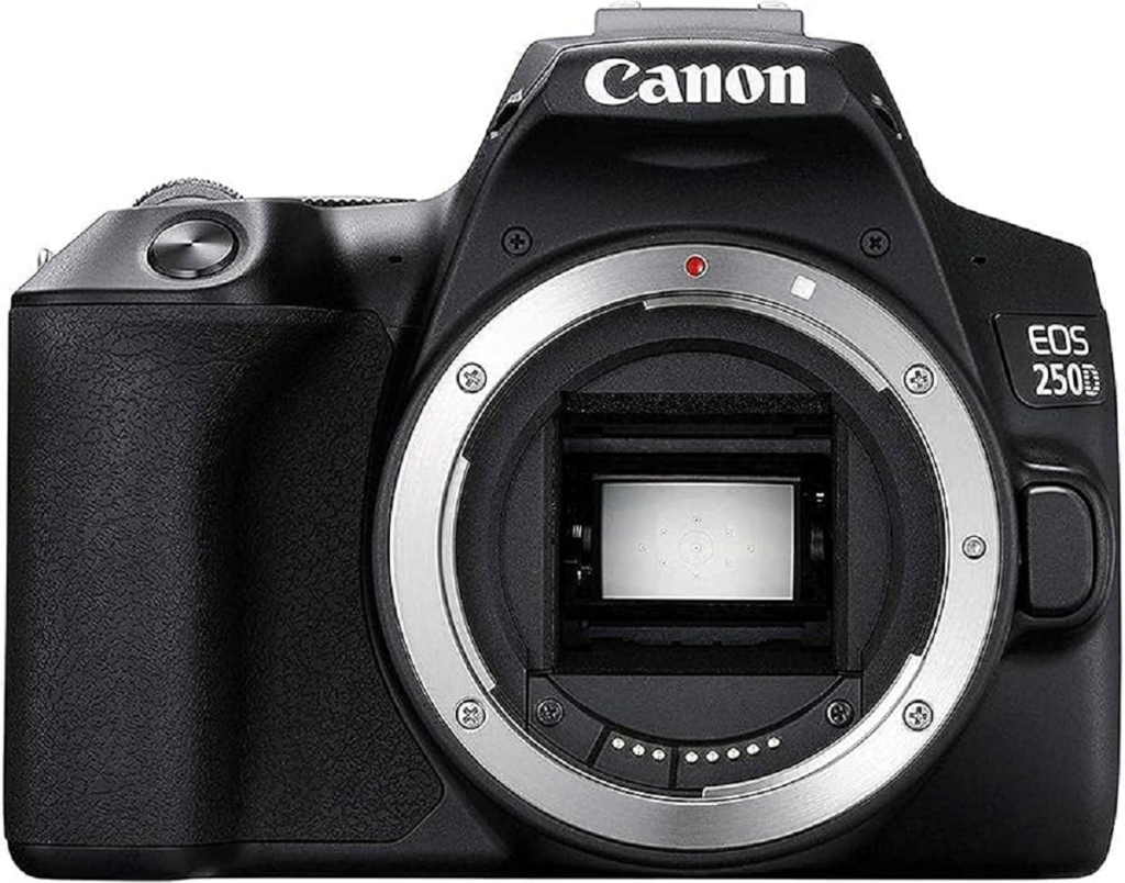 Canon EOS 250D (Rebel SL3) DSLR Camera – Body Only | 20-Piece Bundle, Brand New