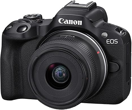 Canon EOS R50 Mirrorless Camera – Professional Photo Bundle with RF-S 18-45mm f/4.5-6.3 is STM Lens + 55-210mm f/5-7.1 is STM Lens + 64GB Memory Cards, Brand New - Image 2