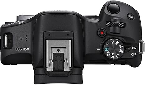 Canon EOS R50 Mirrorless Camera – Professional Photo Bundle with RF-S 18-45mm f/4.5-6.3 is STM Lens + 55-210mm f/5-7.1 is STM Lens + 64GB Memory Cards, Brand New - Image 6