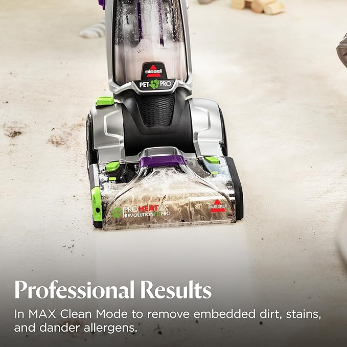 BISSELL ProHeat 2X Revolution Pet Pro Plus, 3588F, Upright Deep Cleaner, 30-minute Dry Time, Dual Dirt Lifter Powerbrush, Hose & Tool Attachment, Pet Upholstery and Tough Stain Tool Included, Brand New - Image 5