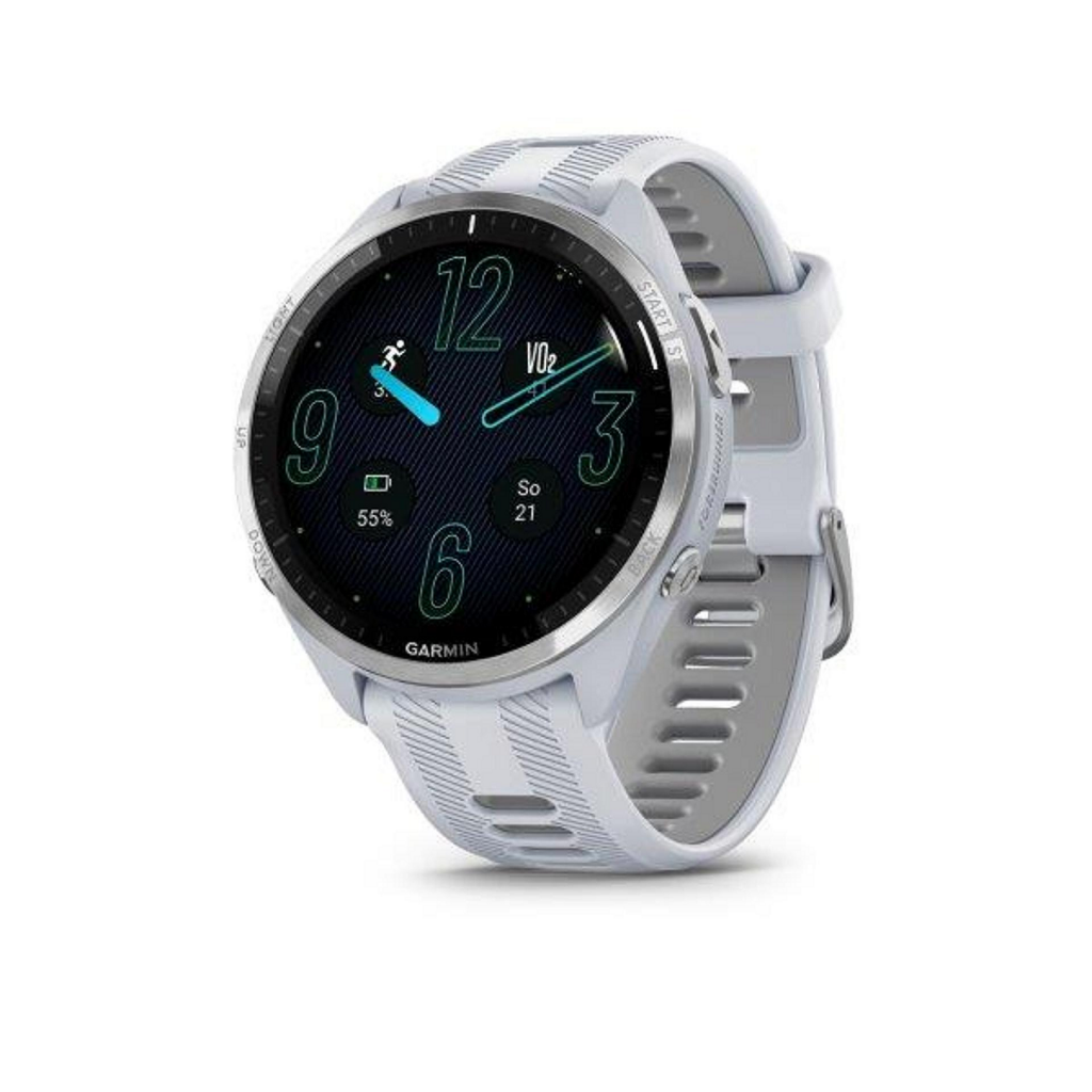 Garmin Forerunner 965 (Whitestone / Powder Grey), Brand New