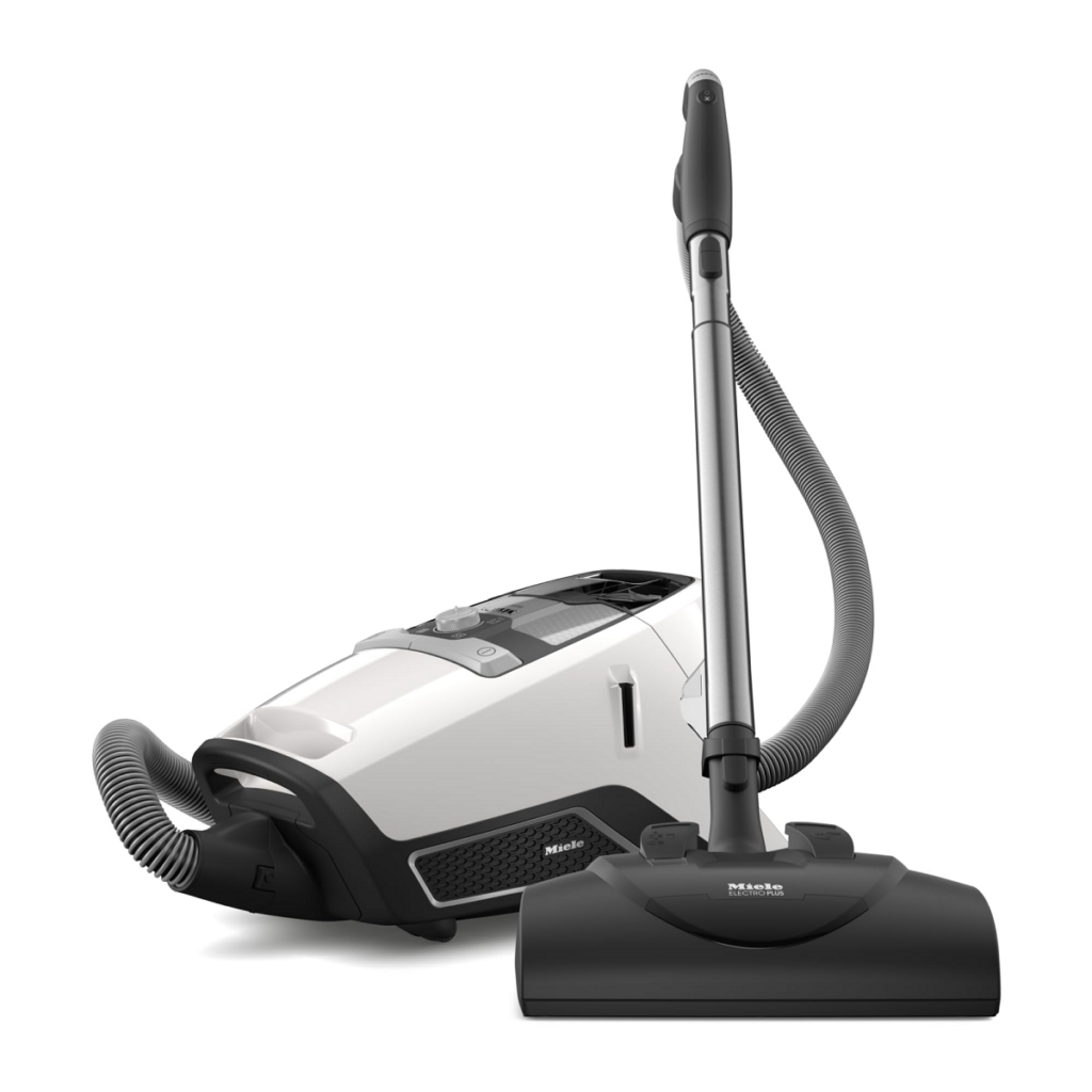 Miele Blizzard CX1 Cat & Dog Bagless Canister Vacuum, Lotus White - Pet Hair, Portable, Brand New
