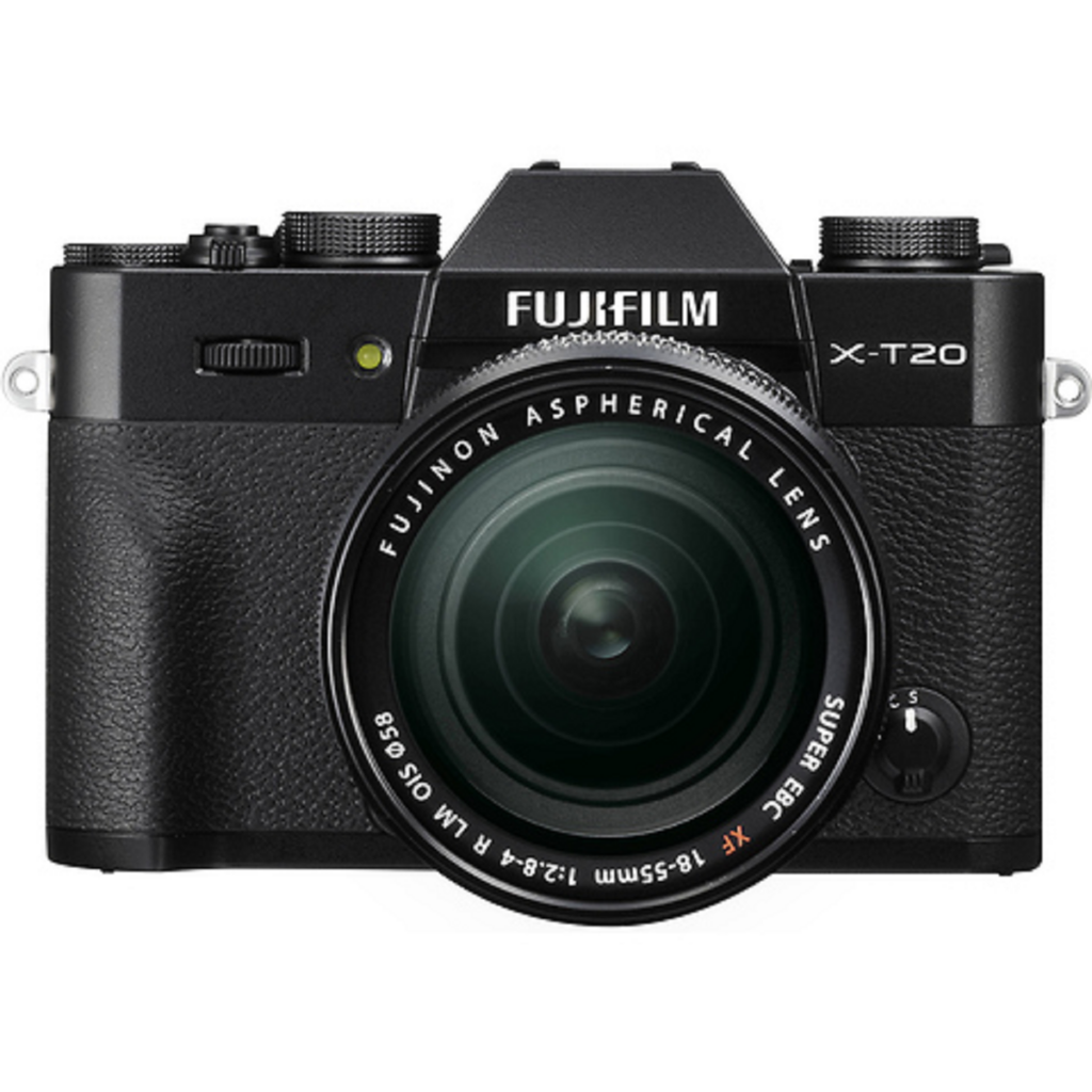 Fujifilm X-T20 Mirrorless Camera + 18-55mm Lens – Black / Silver, Brand New