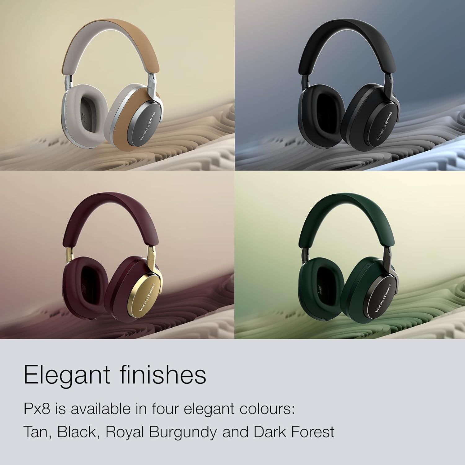 Bowers & Wilkins Px8 over-ear headphones with 30 hours battery