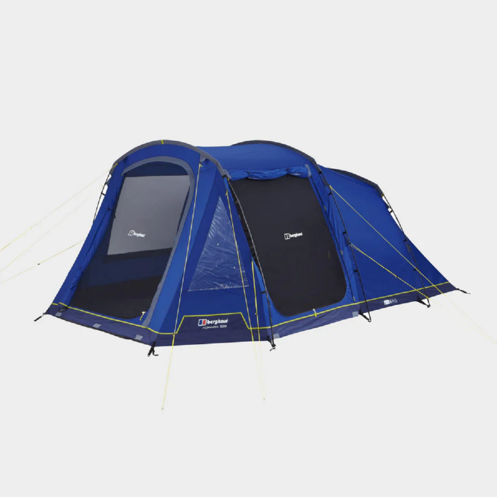 Berghaus Adhara 500 Nightfall Tent – 5 Man Family Camping Tent, Brand New
