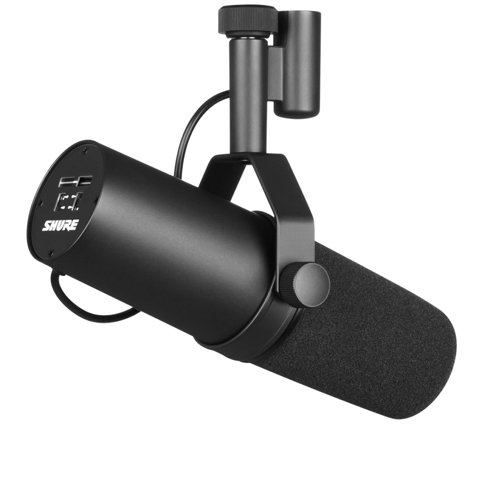 Shure SM7B Dynamic Vocal Microphone – XLR Broadcast, Podcast & Studio Mic, Brand New