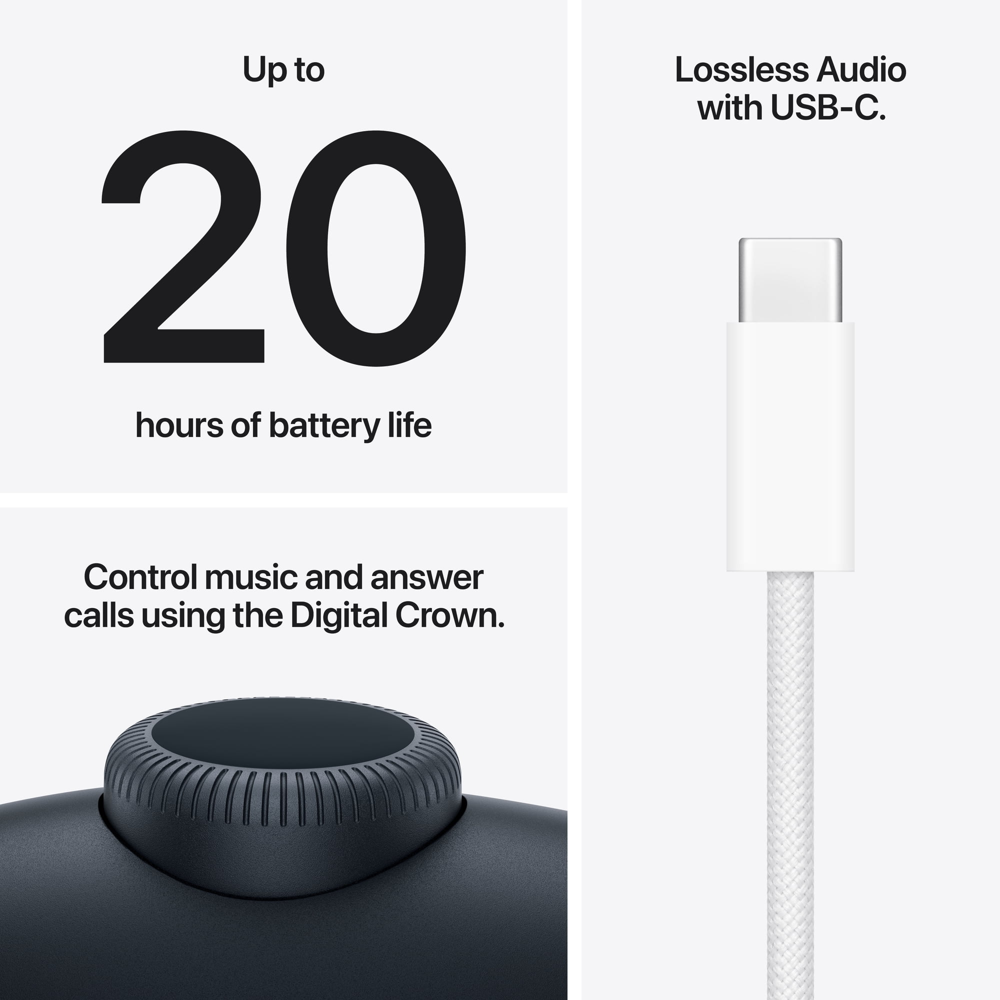 Apple AirPods Max 2 Noise Cancelling Wireless Over-Ear Headphones with USB-C Charging – All Colours, Brand new, Sealed - Image 8